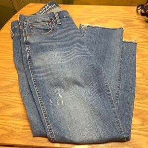 Vintage, slim, straight jeans